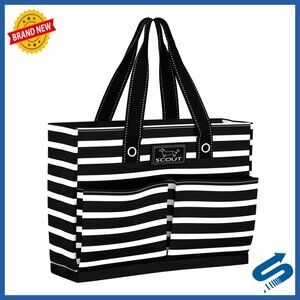 Medium Multi-Use Tote Bag with 5 Pockets Breakaway Zipper Slim Style